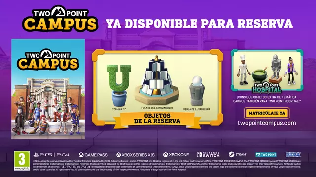 DLC Two Point Campus - Xbox