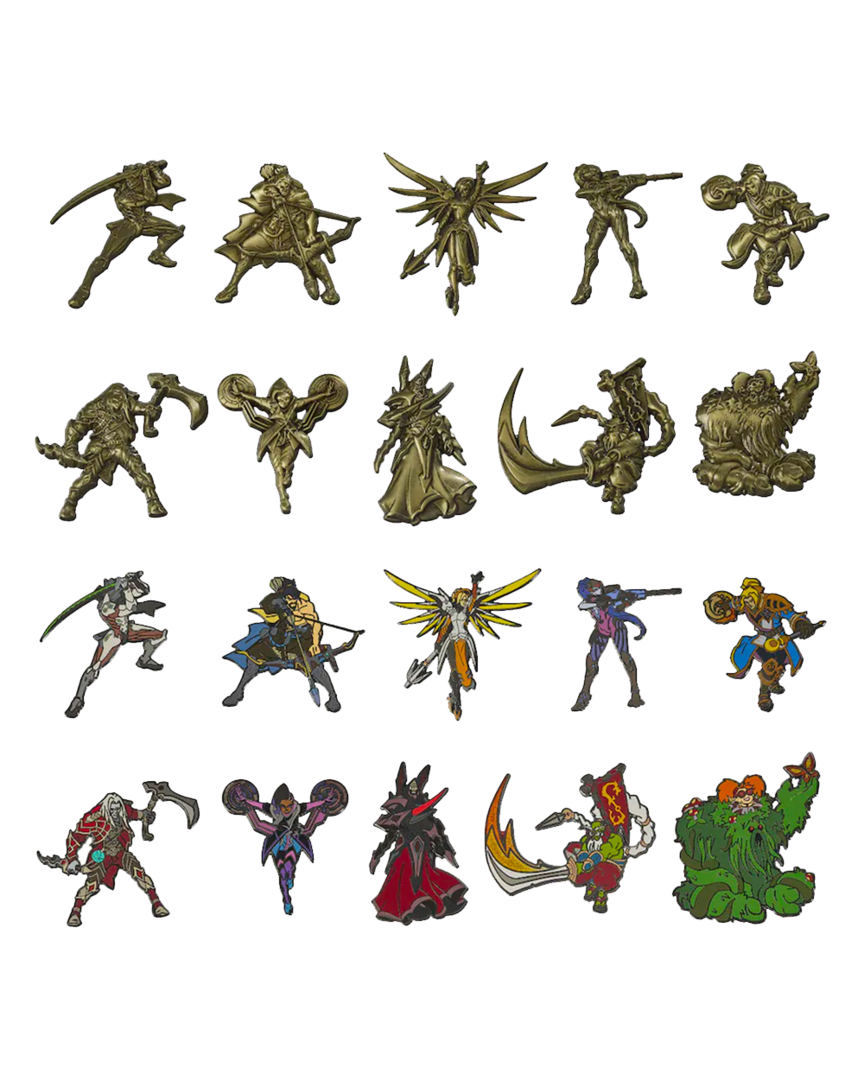 Pins coleccionables blizzard: serie 4