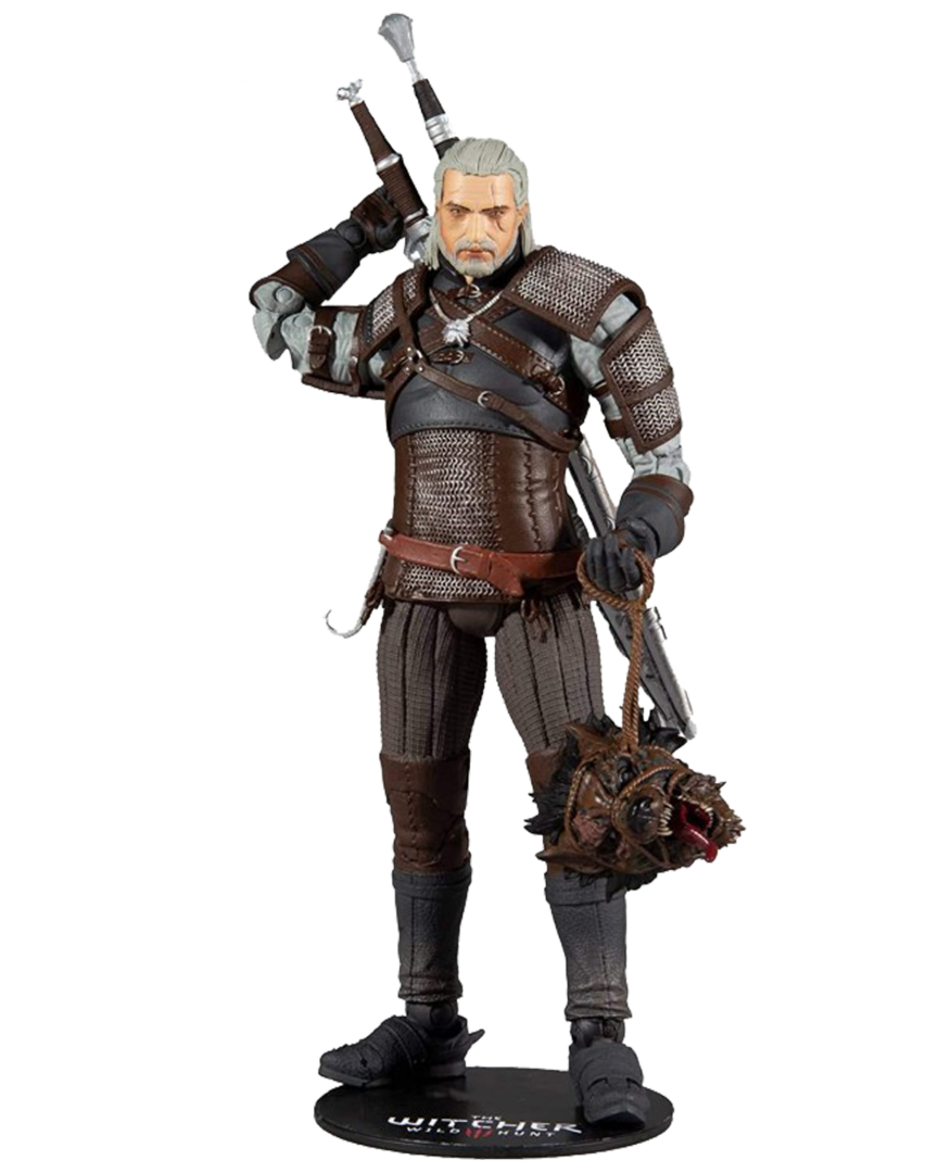 Figura geralt de rivia the witcher iii: wild hunt 18 cm