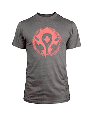 Comprar Camiseta Gris Escudo de la Horda World of Warcraft Talla S Talla S