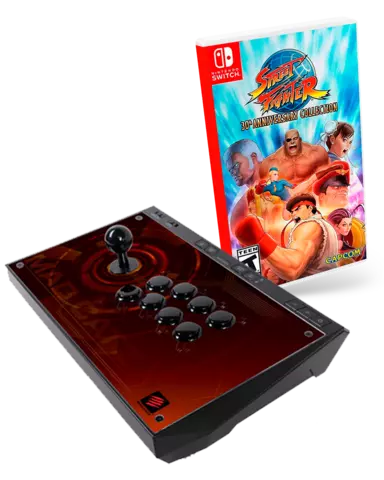 Comprar Street Fighter 30th Anniversary Collection + Fightstick Arcade EGO Switch Pack Arcade Stick MadCatz EGO