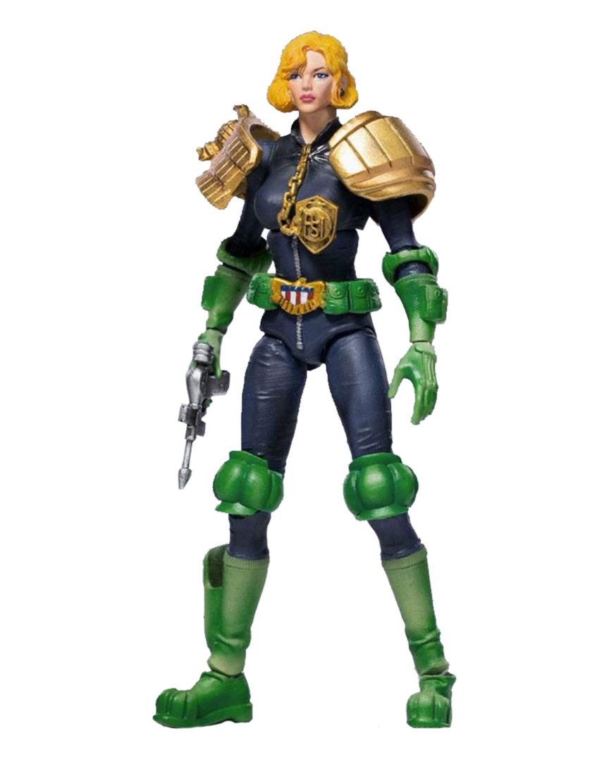 Figura juez  anderson juez dredd 11 cm