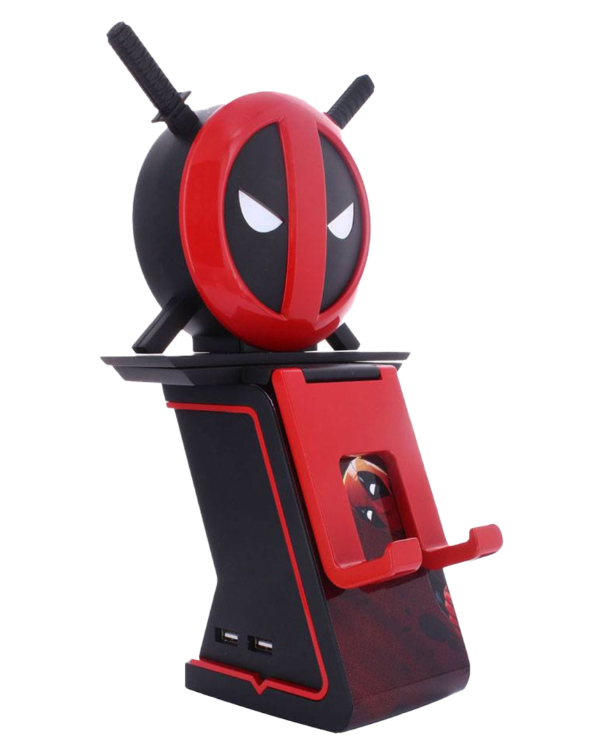 Cargador deadpool emblem ikon cable guy 20cm