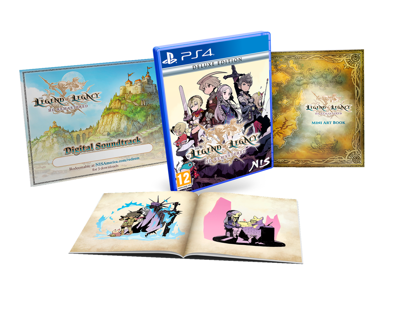 The Legend of Legacy HD Remastered Edición Deluxe