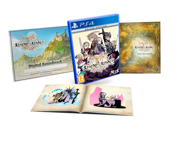 Reservar The Legend of Legacy HD Remastered Edición Deluxe PS4 Deluxe