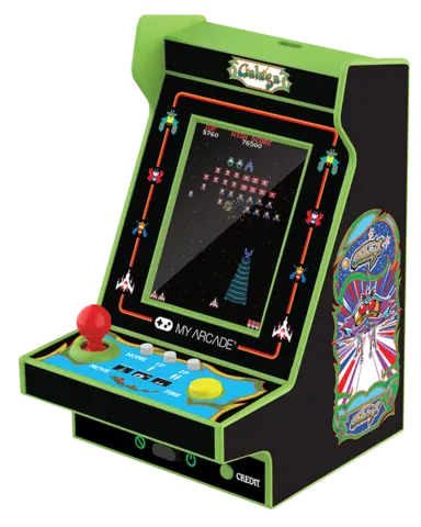 Consola Micro Player Galaga My Arcade 2 Juegos