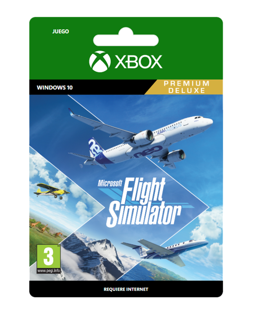 Microsoft flight simulator edición premium deluxe