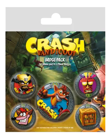 Comprar Crash Bandicoot 4: It's About Time + Lámpara 3D Aku Aku + Set de 5 Chapas Crash Bandicoot  Switch Pack Lámpara Aku Aku