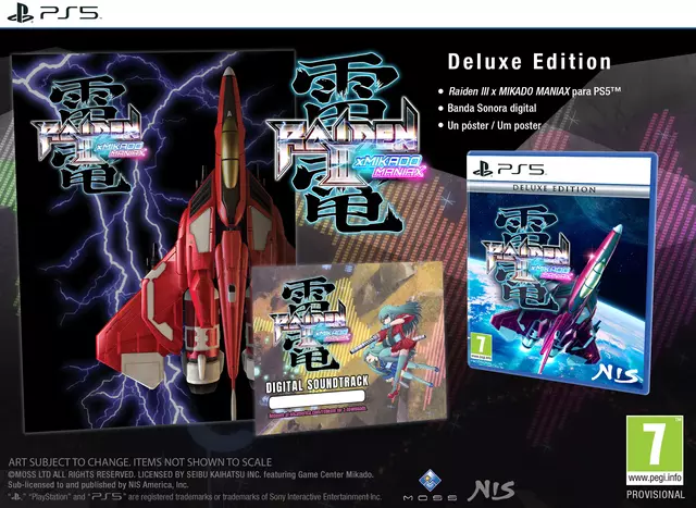 Comprar Raiden III x Mikado Maniax Edición Deluxe PS5 Deluxe