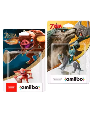 Reservar Figura amiibo Bokoblin + Figura amiibo Wolf Link The Legend of Zelda - 
