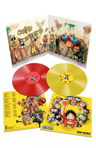 Comprar Vinilo New World One Piece Banda Sonora Amarillo/Rojo 