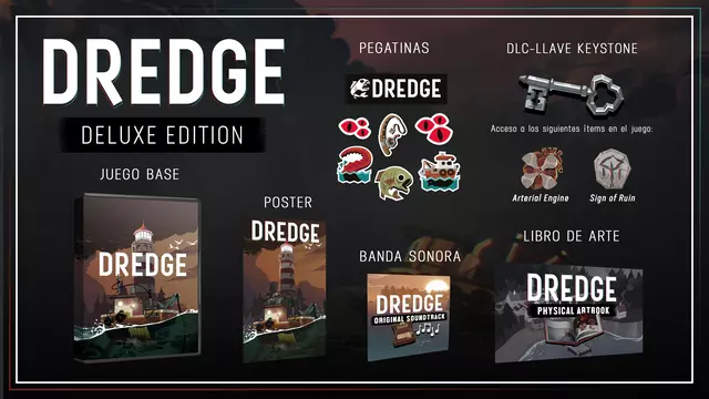 Comprar DREDGE Edición Deluxe PS4 Deluxe