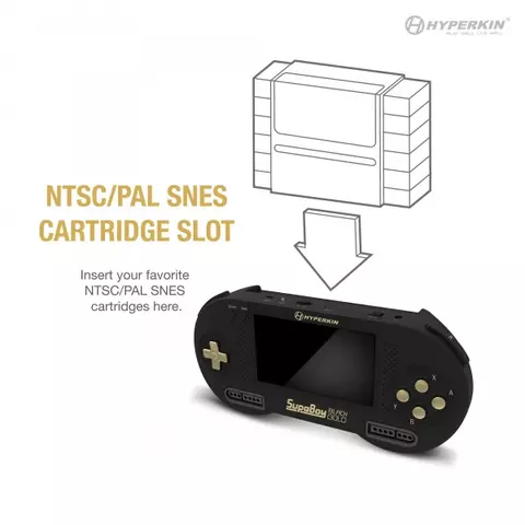 Comprar Consola SNES SupaBoy Portatil Edición Especial Black&Gold  screen 6
