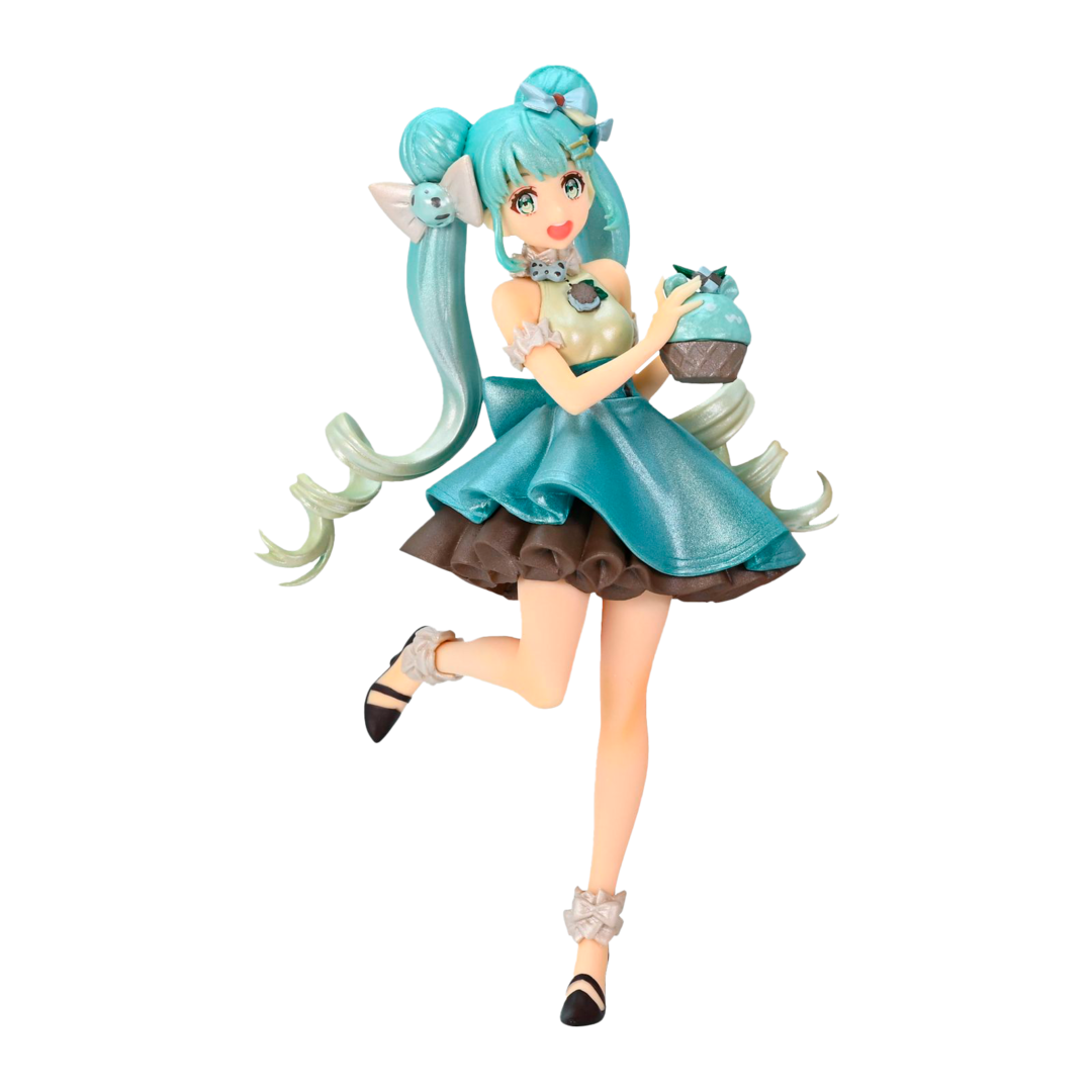 Figura Hatsune Miku Chocolate Mint Pearl Sweet Sweets Series 17 cm