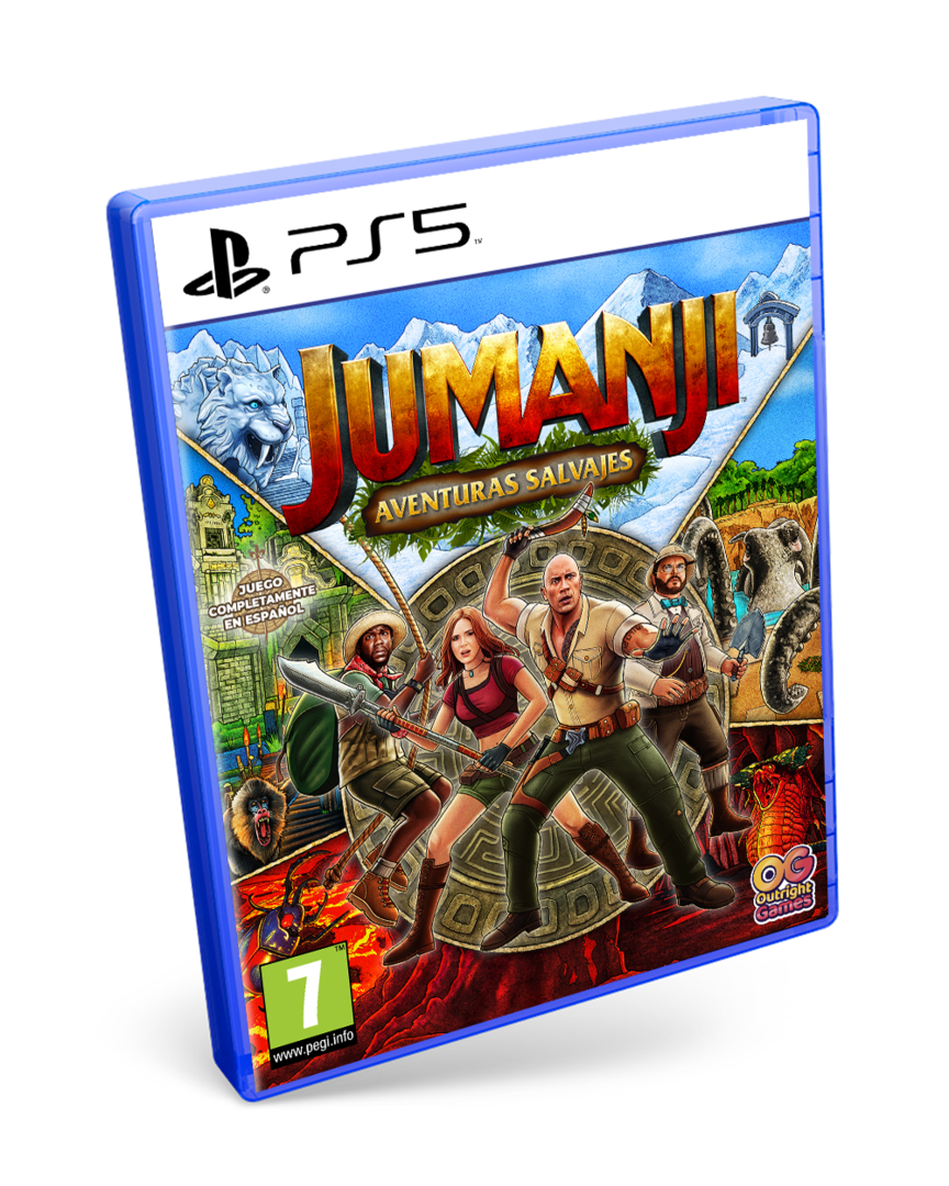 Jumanji: aventuras salvajes