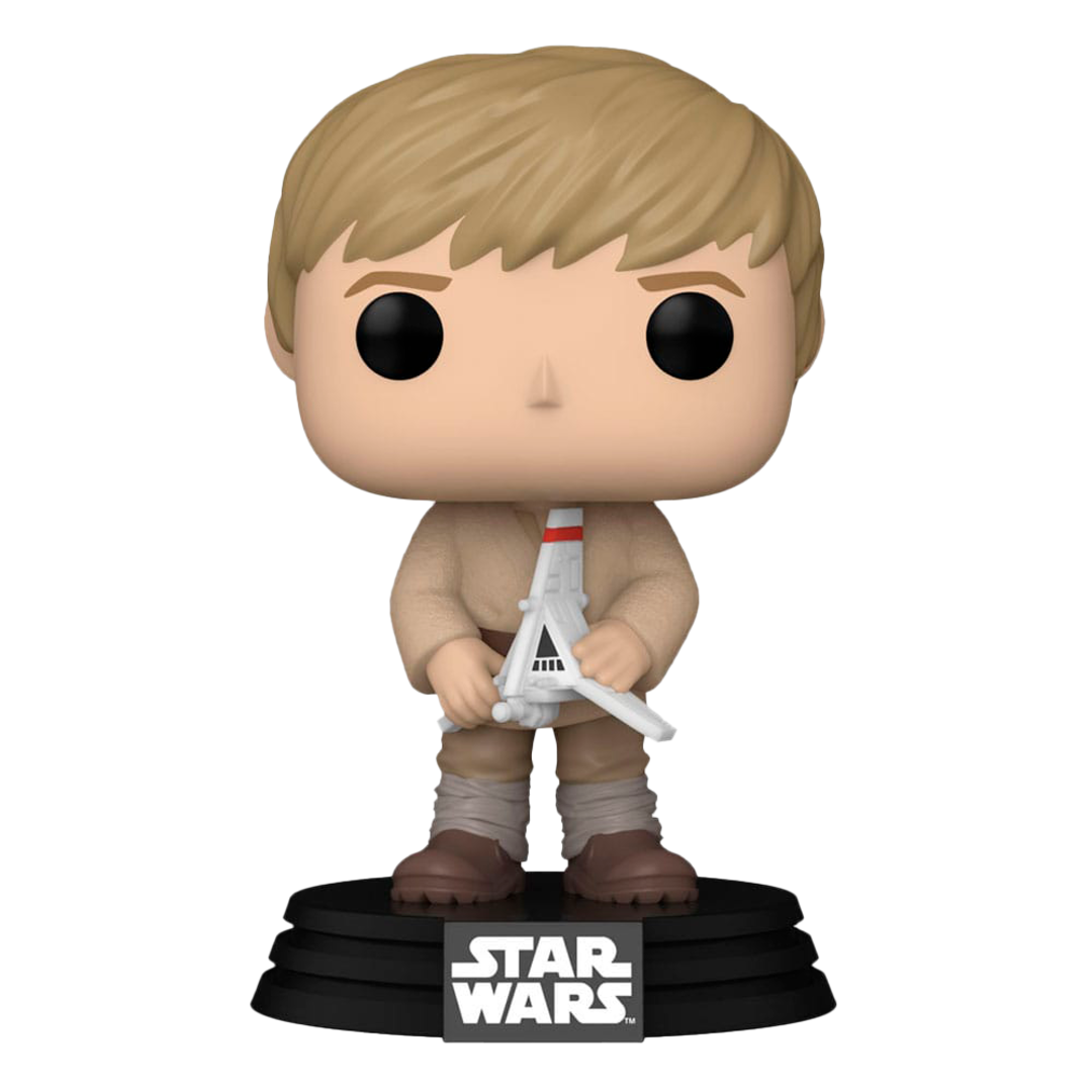 Figura pop! star wars: obi-wan kenobi luke skywalker 9 cm