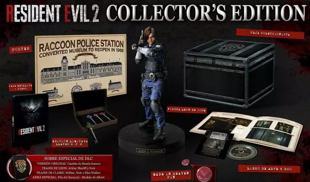 Comprar Resident Evil 2 Edición Coleccionista PS4 Coleccionista screen 1 - 00.jpg - 00.jpg