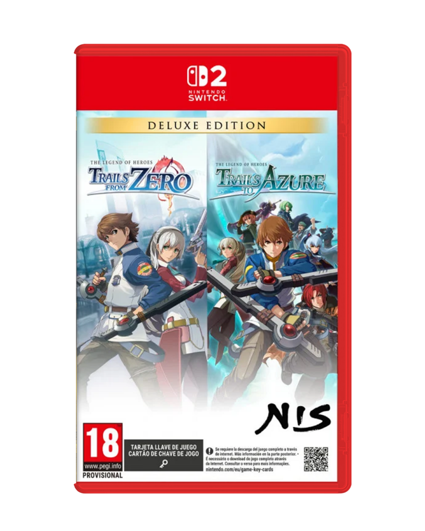 The legend of heroes:trails from zero/the legend of heroes:trails to azure deluxe edition