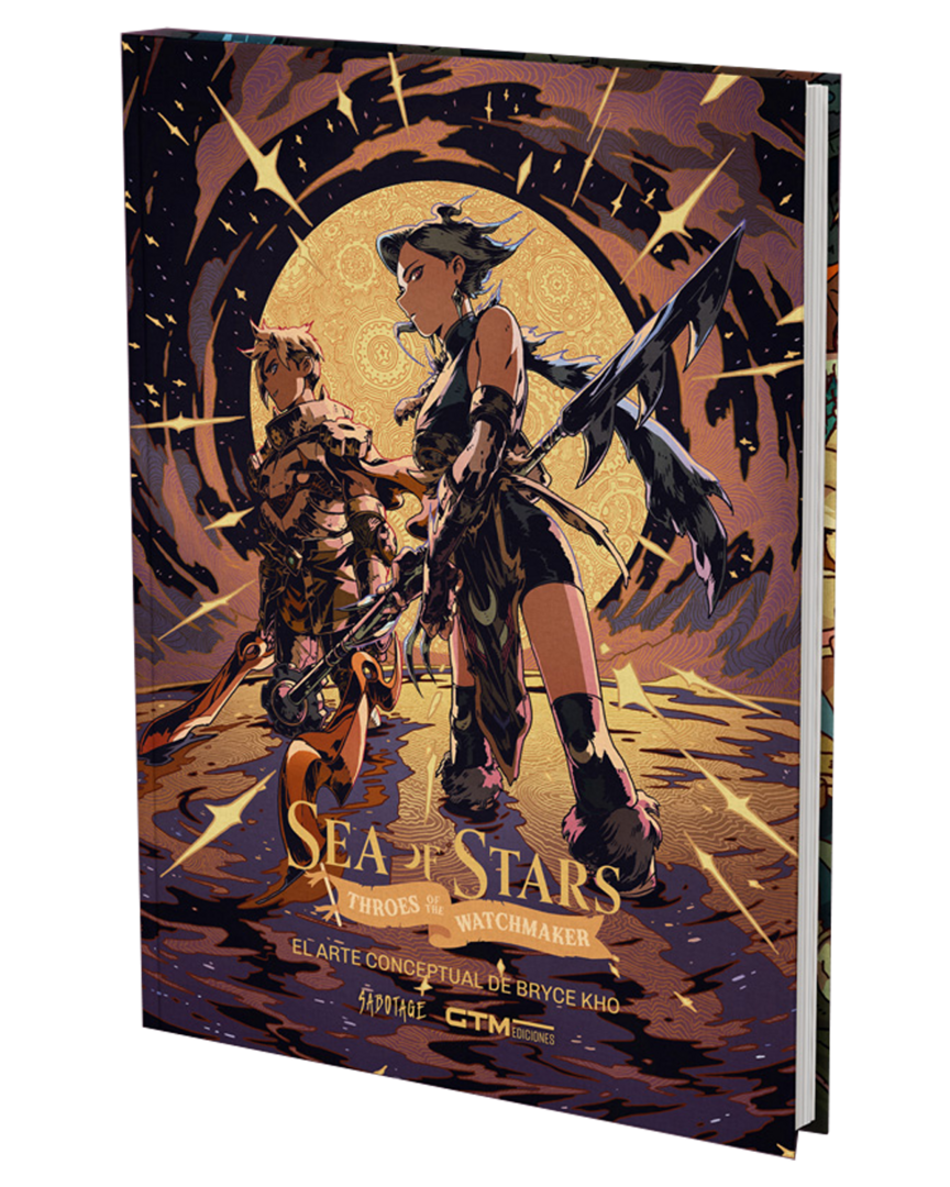 Libro de arte sea of stars: throes of the watchmaker