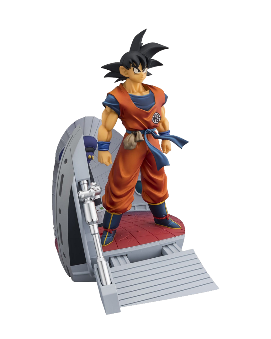 Figura son goku - let the battle begin - dragon ball z figuarts zero