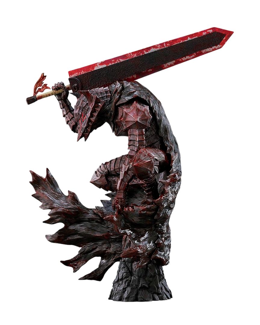 Figura guts berserk berserker armor bloody paint ver. pop up parade l max factory