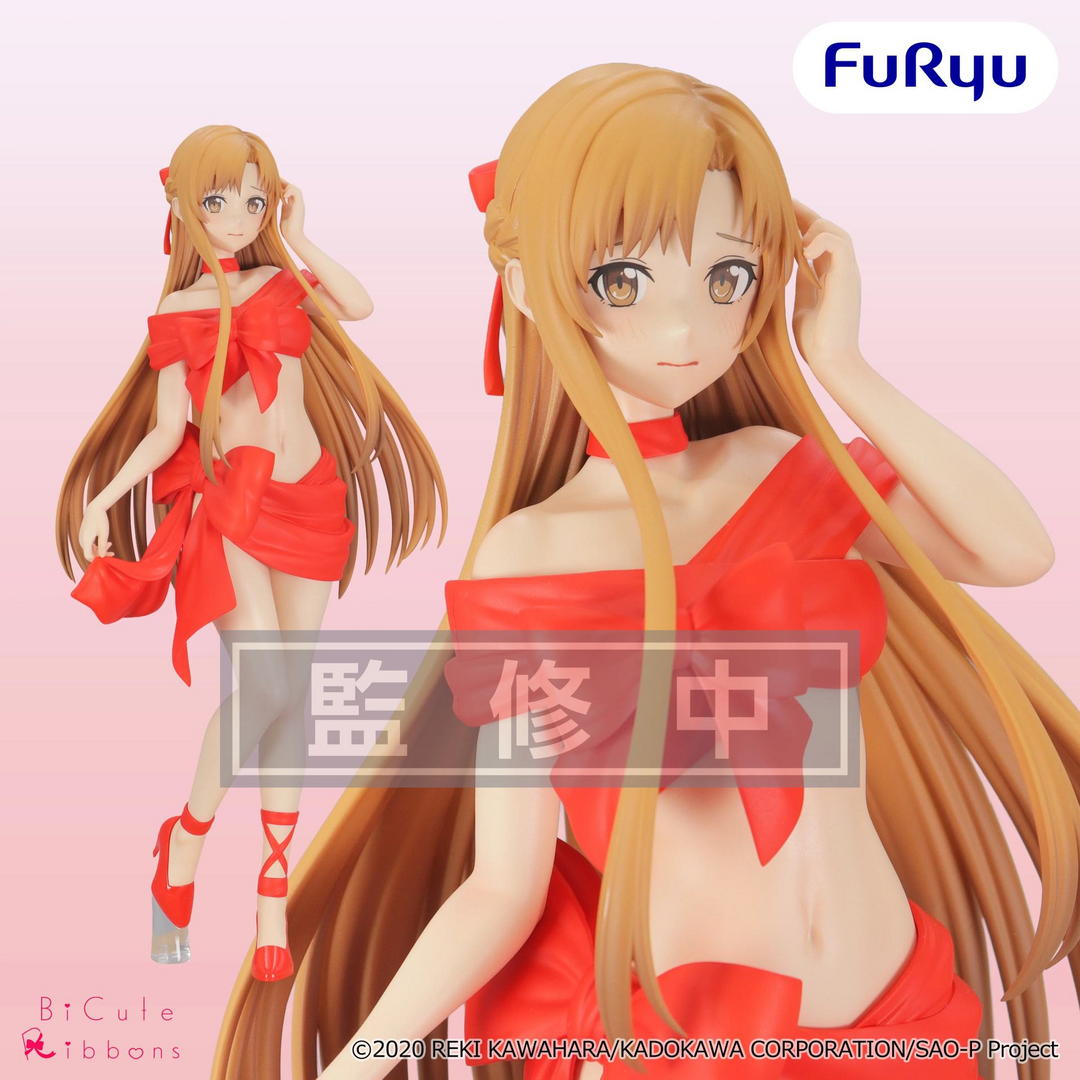 Figura asuna sword art online bicute ribbons furyu