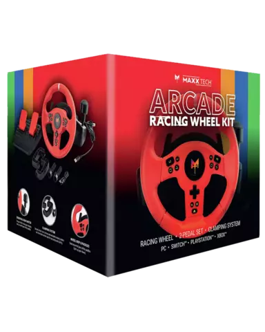 Volante Arcade Racing Kit para Nintendo Switch 1&2