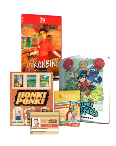 Carátula de inKONBINI: One Store. Many Stories Edición Premium para Switch 2 (edición PAL España)