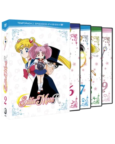Sailor Moon R Temporada 2 DVD Episodios (47 a 89)