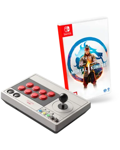 Mortal Kombat 1 + Arcade Stick para Nintendo Switch 8Bitdo 