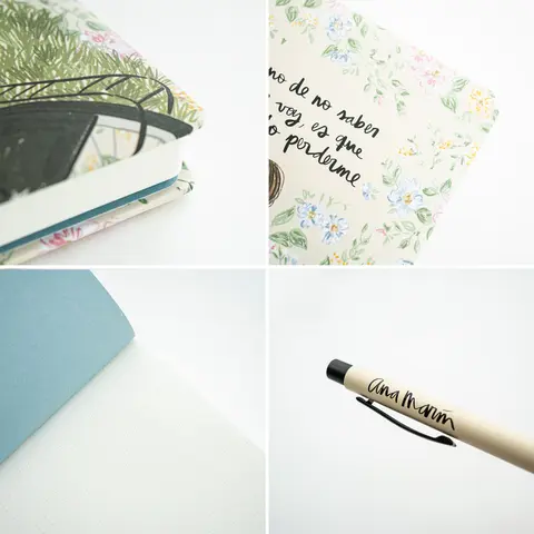 Comprar Set Cuaderno Premium A5 Con Boligrafo Ana Marin 
