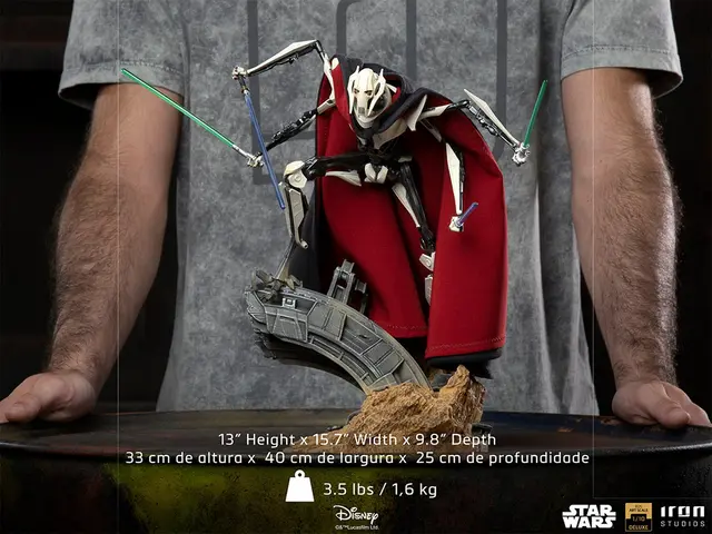 Comprar Figura Art Scale Star Wars Clone Wars General Grievous Figuras