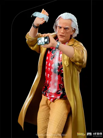 Comprar Figura Art Scale Regreso Al Futuro Ii Doc Brown Figuras