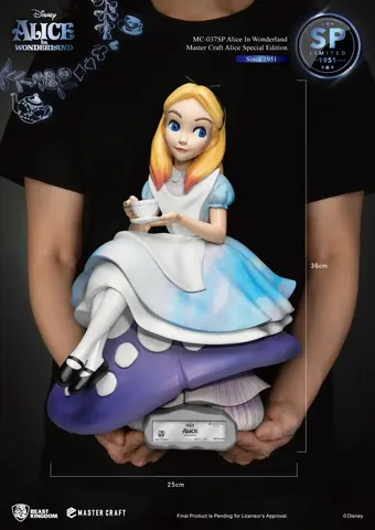 Comprar Figura Master Craft Disney Alicia En El Pais De Las Maravillas Edicion Especial Figuras