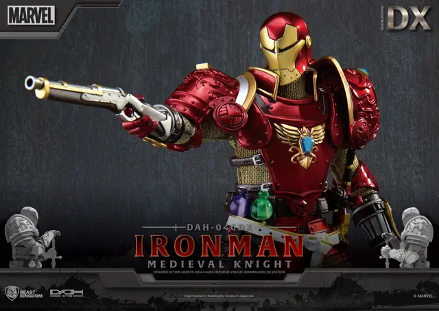 Comprar Figura Dynamic8H Marvel Iron Man Caballero Medieval Deluxe Figuras