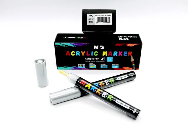 Comprar Set Rotuladores Pintura Acrilica Plata 25 S110 