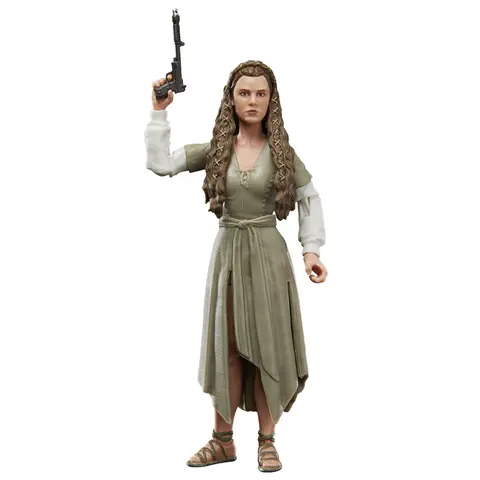 Comprar Figura Star Wars El Retorno Del Jedi Princesa Leia Pueblo Ewok Serie Black Figuras