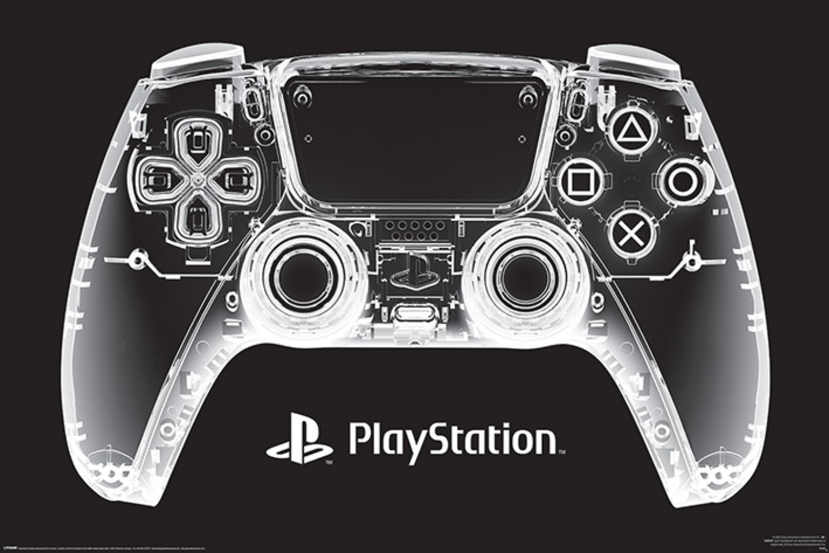 Poster Playstation X-Ray Pad