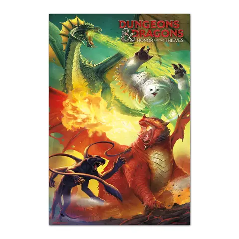 Comprar Poster Dungeons & Dragons Honor Among Thieves Monsters 