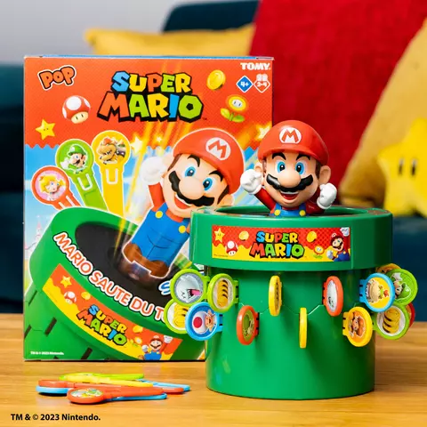 Reservar Juego Mario Tomy Super Mario Pop Up Figuras