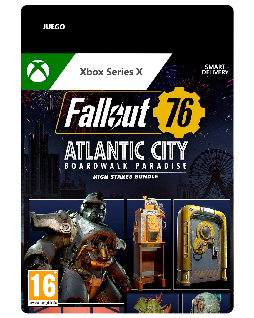Fallout 76 atlantic city high stakes paquete de expansión