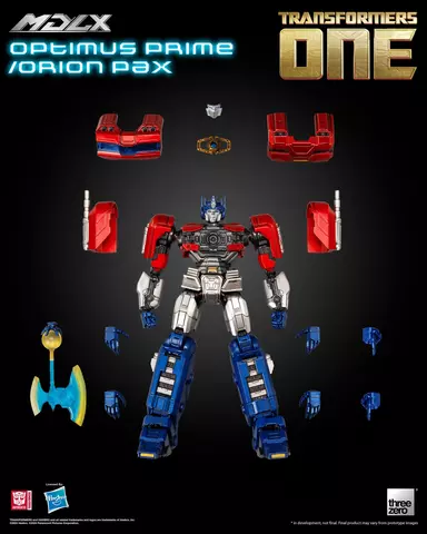 Reservar Figura Optimus Prime/Orion Pax Transformers One MDLX ThreeZero Figuras Estándar