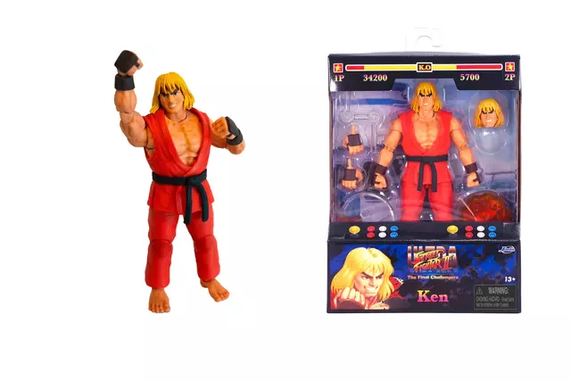 Comprar Figura Ken Ultra Street Fighter II: The Final Challengers Jada Toys Figuras