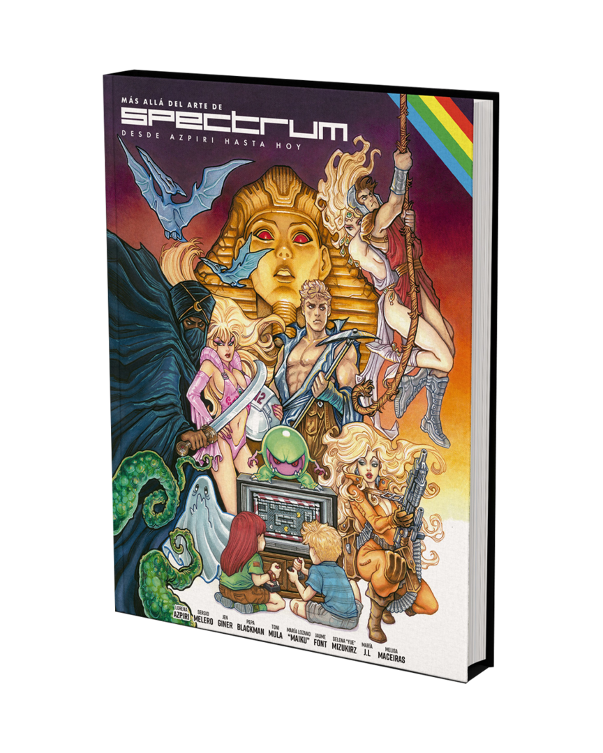 Libro mas alla del arte de spectrum desde azpiri hasta hoy