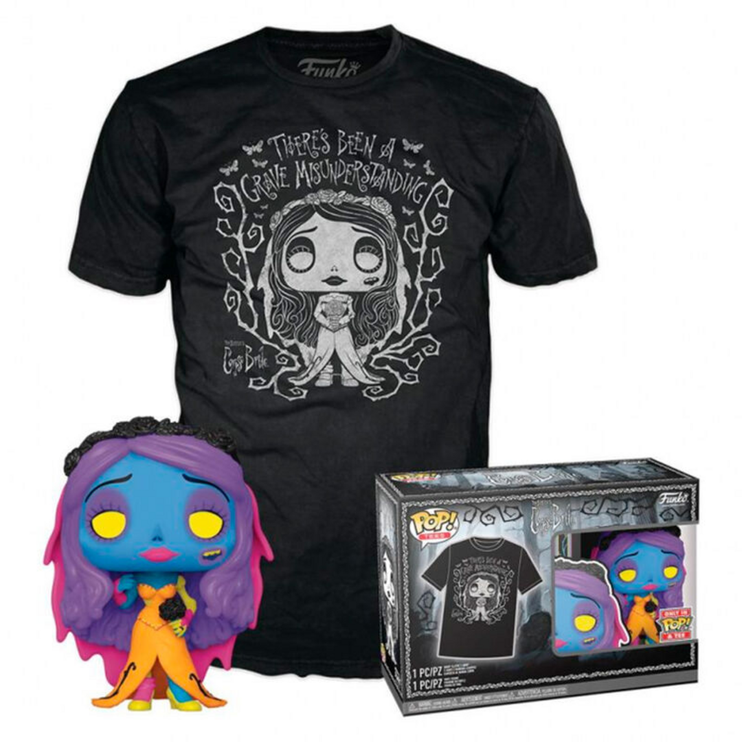 Set figura pop & tee disney  la novia cadaver emily