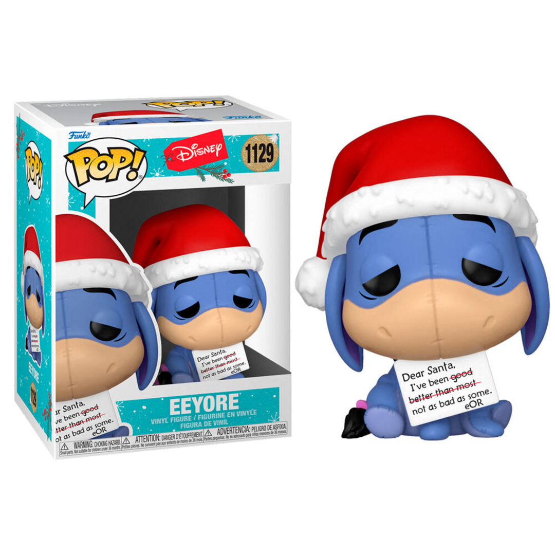 Funko Pop! Disney: Holiday 2021- Eeyore - Figura de Vinilo Coleccionable - Idea de Regalo- Mercancia Oficial - Juguetes para Niños y Adultos - Muñeco para Coleccionistas y Exposición