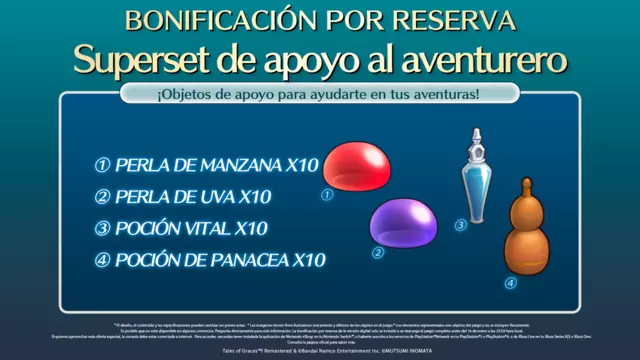 DLC Superset de Apoyo Aventurero - Tales of Graces F Remastered - Xbox