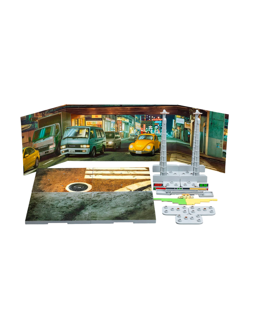 The king of fighters '98 diorama stage base japan street