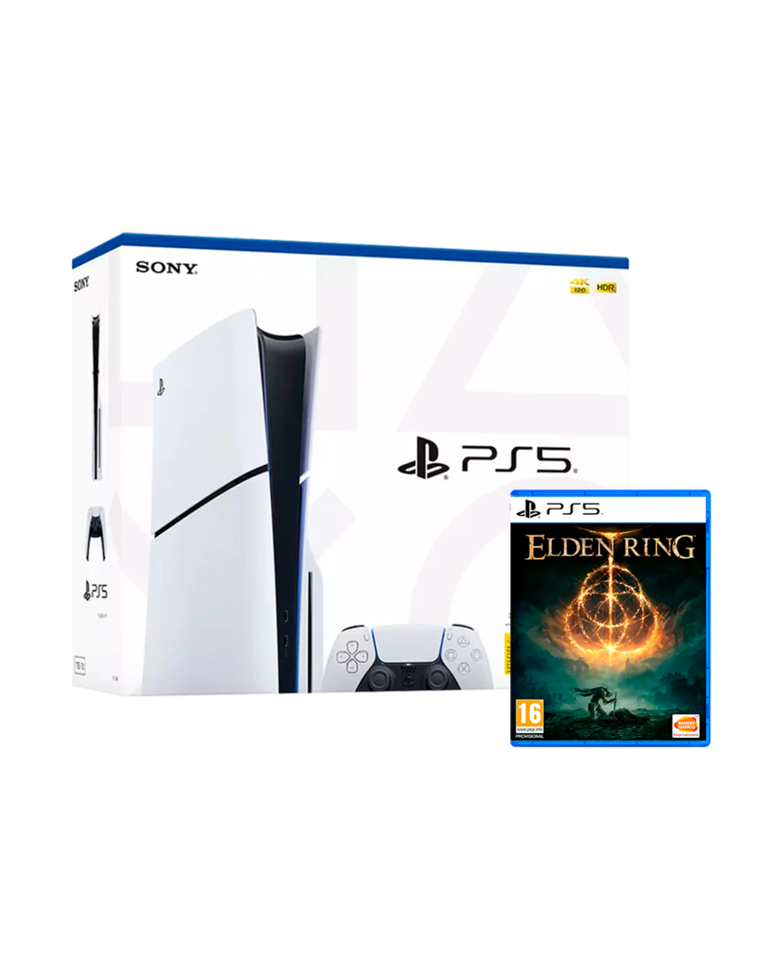 Consola PS5 Slim Chassis + Elden Ring Standard Edition