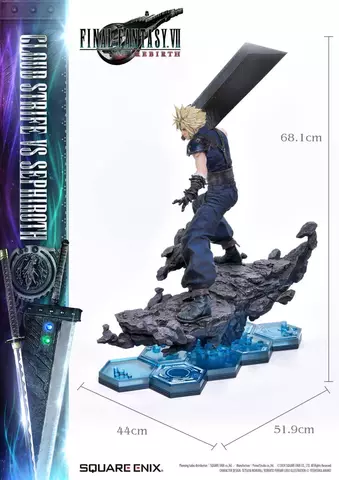 Reservar Pack 2 Estatuas Cloud y Sephiroth Final Fantasy VII Rebirth Masterline 1/4 Square Enix Estatuas